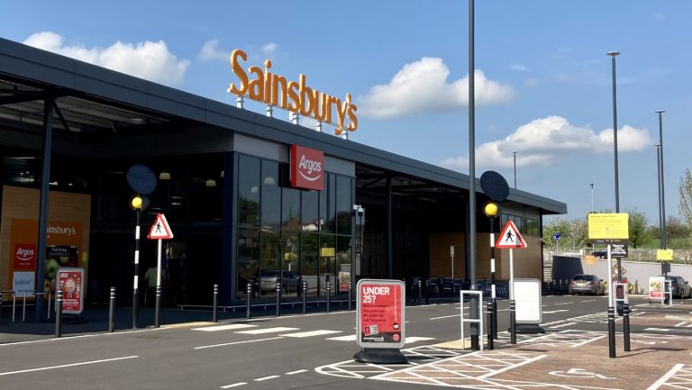 Solabel Installed For Zebra Crossing At Sainsbury's In Ludlow