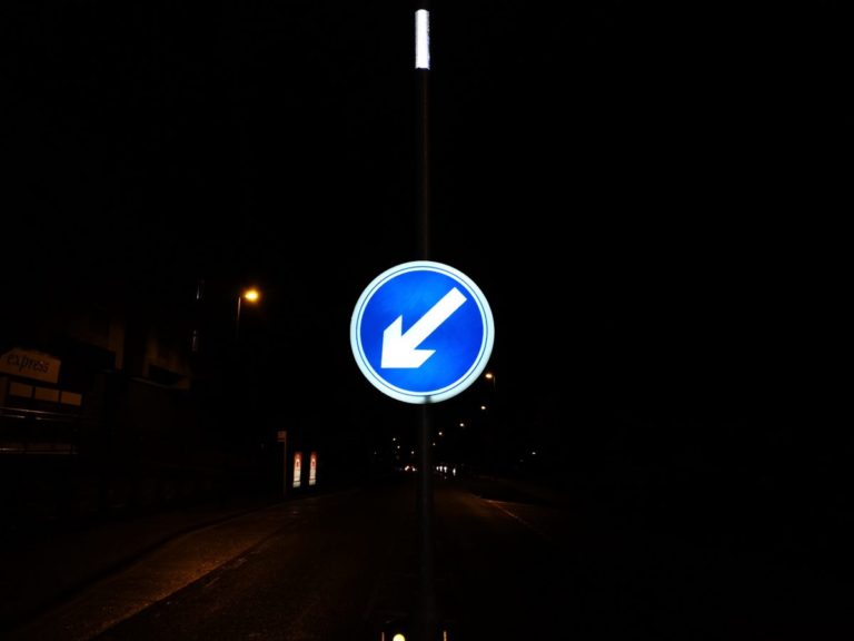 Invinca - Internally Illuminated Road Signage