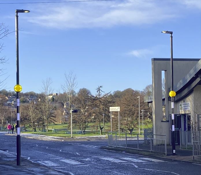 Simmonsigns Products Improve Pedestrian Crossing